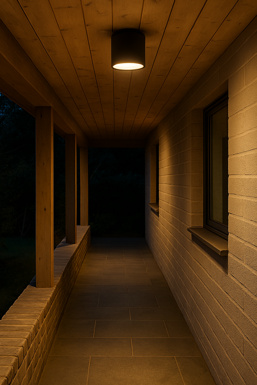 Faretto da Soffitto da Esterno IP54 in Alluminio, Attacco GU10, per Lampadina LED 10W Max, Design Moderno, Impermeabile