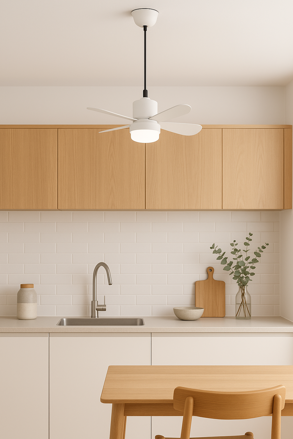 Lampadina LED E27 con Ventilatore e Telecomando 19W + 9W, Dimmerabile, 3 Temperature Colore 3000K 4000K 6500K, 1000 Lumen, Attacco E27