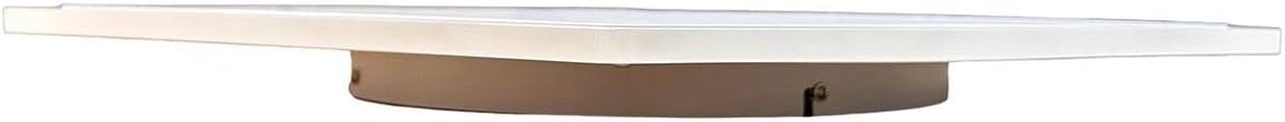 Applique LED da Parete Interna 12W Design Cubo 3D – Luce Calda, Naturale o Fredda – 960 Lumen – Alluminio Bianco 21x23,5 cm