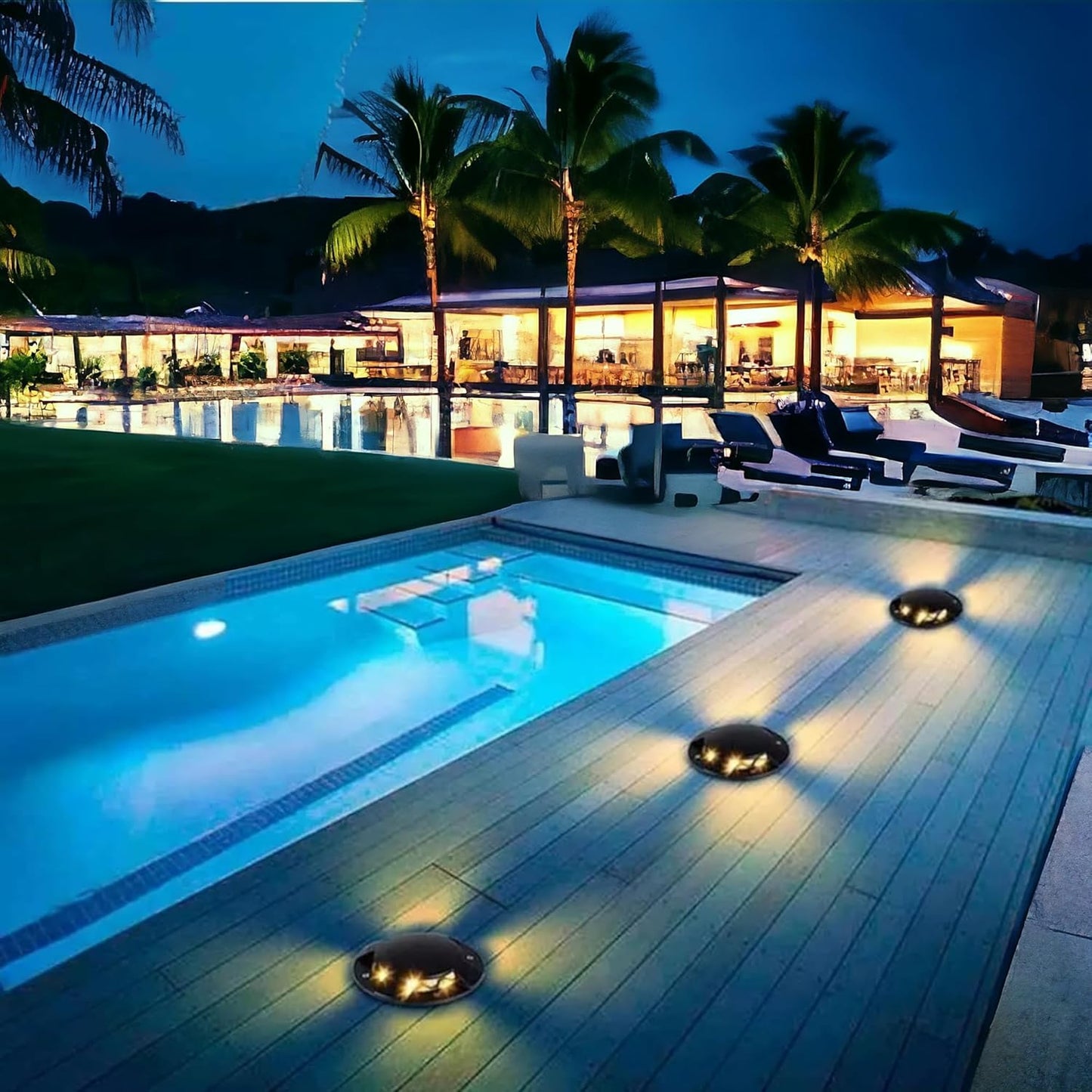Faretto LED Calpestabile da Esterno IP67 da Incasso – Luce Calda o Naturale, 1W, Design Minimal