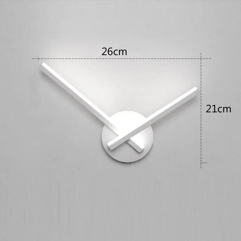Applique LED da Parete 6W Design Moderno – Luce Calda, Naturale o Fredda – 480 Lumen, IP20, 260x210 mm