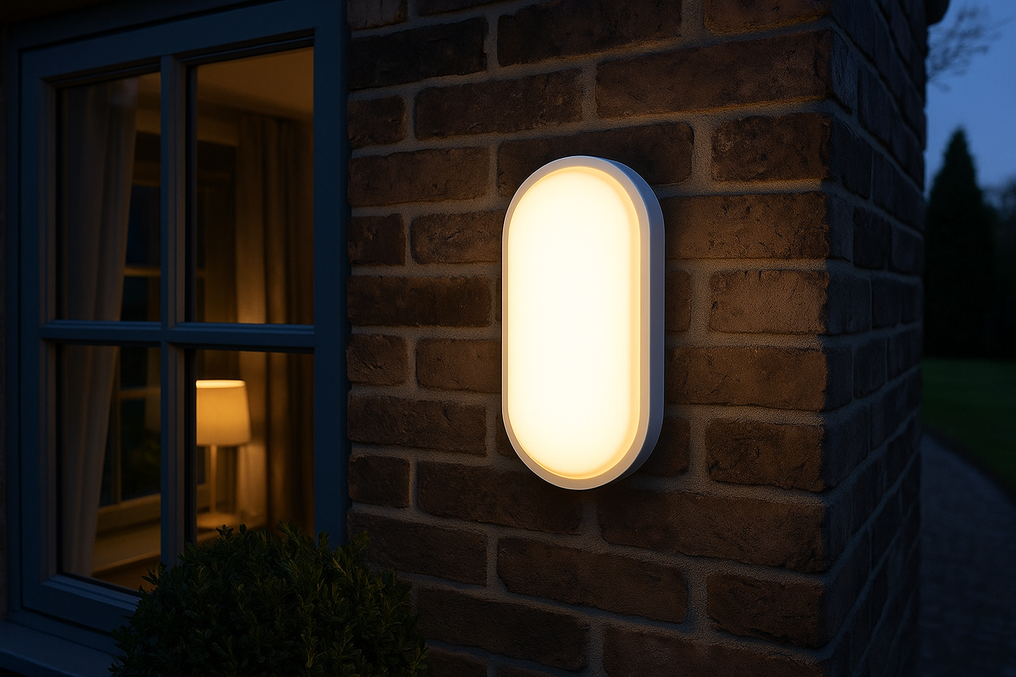 Applique LED da Esterno 18W IP65 – Luce Calda, Naturale o Fredda – Design Moderno per Muro